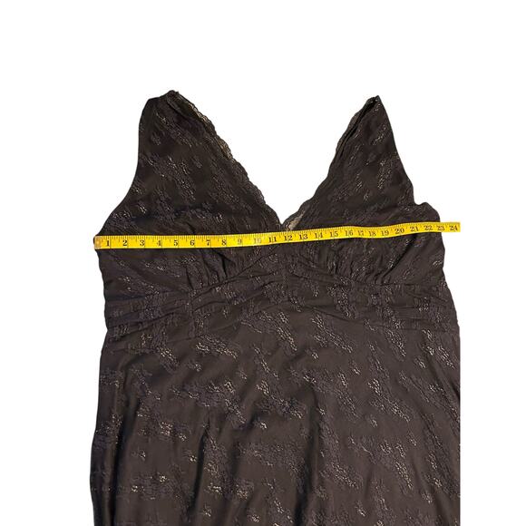 Jonathan Martin Women Studios Black Lace Dress - Size 22 - Picture 6 of 8